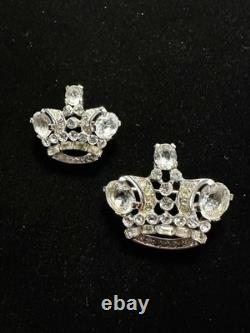 TRIFARI The Royal Pair Brooch-Set Alfred Philippe 1944 Diamanté PAT PEND