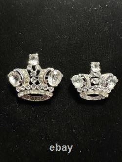 TRIFARI The Royal Pair Brooch-Set Alfred Philippe 1944 Diamanté PAT PEND