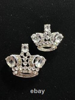 TRIFARI The Royal Pair Brooch-Set Alfred Philippe 1944 Diamanté PAT PEND