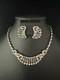 TRIFARI Winter Jewels Set Alfred Philippe Rhodium Diamanté PAT PEND 1948