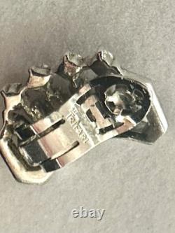 TRIFARI Winter Jewels Set Alfred Philippe Rhodium Diamanté PAT PEND 1948 TRIFARI Winter Jewels Set Alfred Philippe Rhodium Diamanté PAT PEND 1948