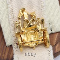 Trifari 1996 TM Car Alfred Philippe Honeymoon Couple Paris in the Spring Brooch