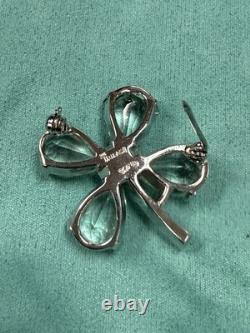 Trifari Alfred Philippe 1948 Vintage Fabulous Clover Brooch And Clip Earrings