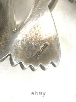 Trifari Alfred Philippe 925 Sterling Silver Jelly Belly Bird Brooch