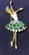 Trifari Alfred Philippe Design Pave Ballerina. Nicest one ever listed VINTAGE