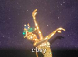 Trifari Alfred Philippe Design Pave Ballerina. Nicest one ever listed VINTAGE