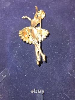 Trifari Alfred Philippe Design Pave Ballerina. Nicest one ever listed VINTAGE