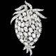 Trifari'Alfred Philippe' Diamante Pineapple or Hanging Fruit Pin