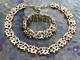 Trifari Alfred Philippe Double Queen Of Hearts Necklace & Bracket- RARE Signed
