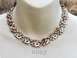 Trifari Alfred Philippe Double Queen Of Hearts Necklace & Bracket- RARE Signed