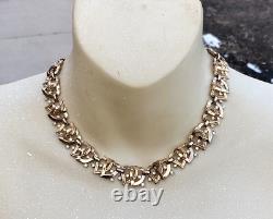 Trifari Alfred Philippe Double Queen Of Hearts Necklace & Bracket- RARE Signed