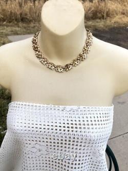 Trifari Alfred Philippe Double Queen Of Hearts Necklace & Bracket- RARE Signed