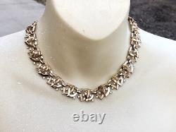 Trifari Alfred Philippe Double Queen Of Hearts Necklace & Bracket- RARE Signed
