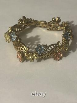 Trifari Alfred Philippe Fragonard Bracelet 1940s Vintage. Rare. Exquisite