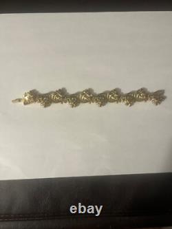 Trifari Alfred Philippe Fragonard Bracelet 1940s Vintage. Rare. Exquisite