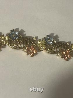 Trifari Alfred Philippe Fragonard Bracelet 1940s Vintage. Rare. Exquisite Trifari Alfred Philippe Fragonard Bracelet 1940s Vintage. Rare. Exquisite