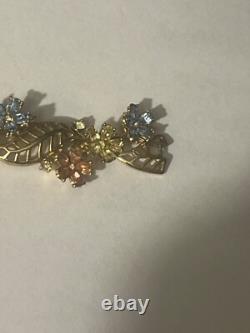 Trifari Alfred Philippe Fragonard Bracelet 1940s Vintage. Rare. Exquisite