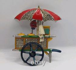 Trifari'Alfred Philippe' Ice Cream Cart with Umbrella Pin Clip SOLD AS. IS