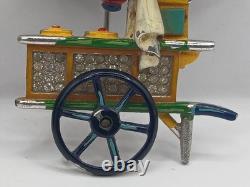 Trifari'Alfred Philippe' Ice Cream Cart with Umbrella Pin Clip SOLD AS. IS