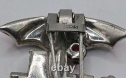 Trifari'Alfred Philippe' Ice Cream Cart with Umbrella Pin Clip SOLD AS. IS