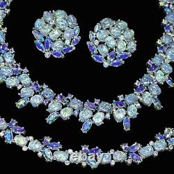 Trifari (Alfred Philippe) Lavarock Lava Rock Parure Jewelry Set Etoile 50s-60s