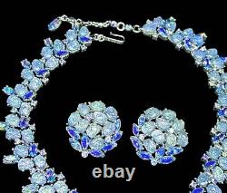 Trifari (Alfred Philippe) Lavarock Lava Rock Parure Jewelry Set Etoile 50s-60s
