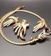 Trifari Alfred Philippe Meteor Necklace & Brooch Coro Drop Dangle Earrings 1949