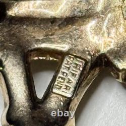 Trifari Alfred Philippe Rare Circus Elephant on a pearl ball Brooch Pin Vtg 1952