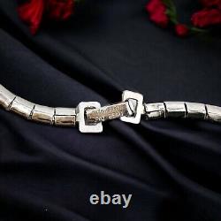Trifari Alfred Philippe Rhinestone Star Flower Necklace Vintage 1950s Patented