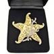 Trifari Alfred Philippe Signed Tropical Fantasies Faux Pearl Starfish Brooch