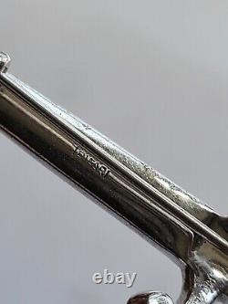 Trifari Alfred Philippe Sterling Silver Royal Coronation Jewel Pin Sword Brooch
