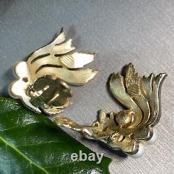 Trifari Alfred Philippe Vintage Clip-On Earrings Estate Jewelry Pre-Owned Pearl