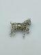 Trifari Alfred Philippe Vintage Horse Rhinestone Small Mini Pin