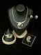 Trifari Comet 1953 Set Crystal Spangled Gold Alfred Philippe PAT PEND Box