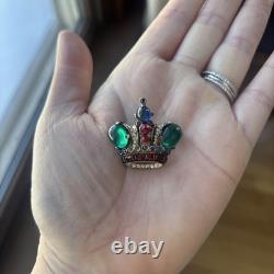 Trifari Crown Alfred A. Philippe Vintage pin Brooch