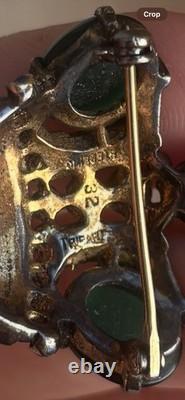 Trifari Crown Alfred A. Philippe Vintage pin Brooch