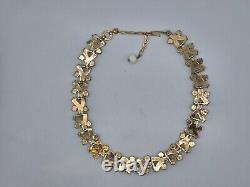 Trifari Faux Coral Necklace Earrings Set Alfred Philippe Des Pat Pend Milk Glass