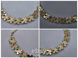 Trifari Faux Coral Necklace Earrings Set Alfred Philippe Des Pat Pend Milk Glass
