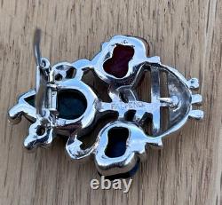 Trifari Fruit Salad Alfred Philippe Tutti Frutti Basket Brooch Dress Fur Clip