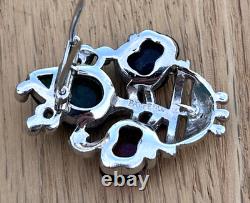 Trifari Fruit Salad Alfred Philippe Tutti Frutti Basket Dress Fur Clip Brooch