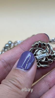 Trifari Pat. Pend Alfred Philippe Silver Necklace Earrings Set