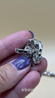 Trifari Pat. Pend Alfred Philippe Silver Necklace Earrings Set