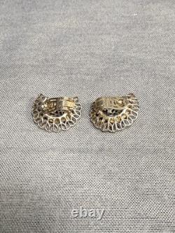 Trifari Riviera Series Jeweled Earrings, Alfred Philippe