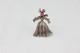 Trifari Sterling Silver Straw Girl BROOCH Nenette 1943 Alfred Philippe Rag Doll