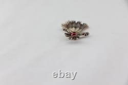Trifari Sterling Silver Straw Girl BROOCH Nenette 1943 Alfred Philippe Rag Doll