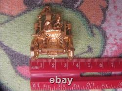 Trifari TM 1996'Alfred Philippe' Romantic Couple Riding in a Vintage Car Pin