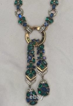 Trifari Vintage Crown Necklace Mid 1930's To 1955 Alfred Philippe