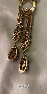 Trifari Vintage Crown Necklace Mid 1930's To 1955 Alfred Philippe