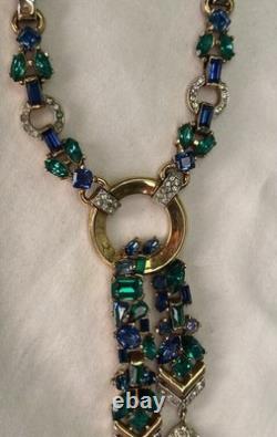 Trifari Vintage Crown Necklace Mid 1930's To 1955 Alfred Philippe