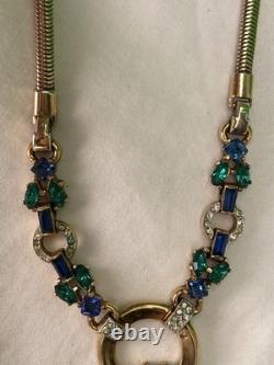 Trifari Vintage Crown Necklace Mid 1930's To 1955 Alfred Philippe